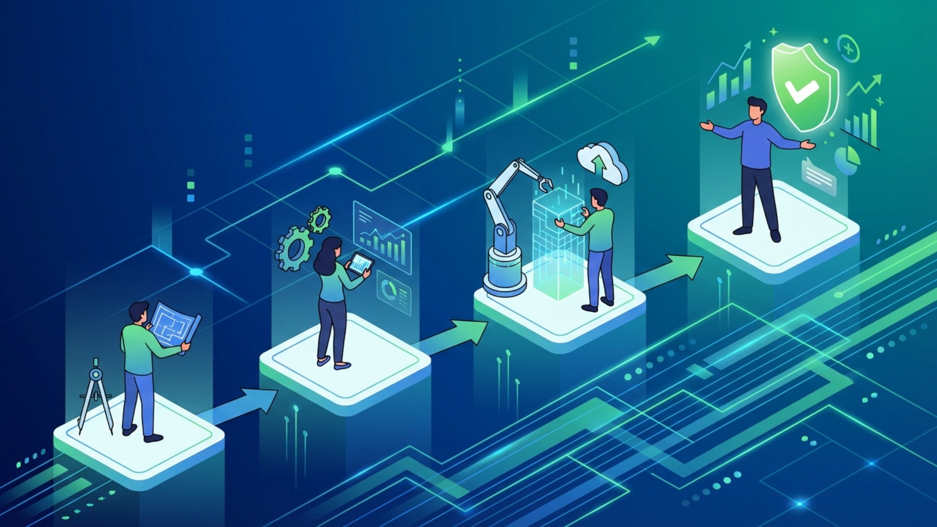 DXを成功させるための具体的な4ステップ