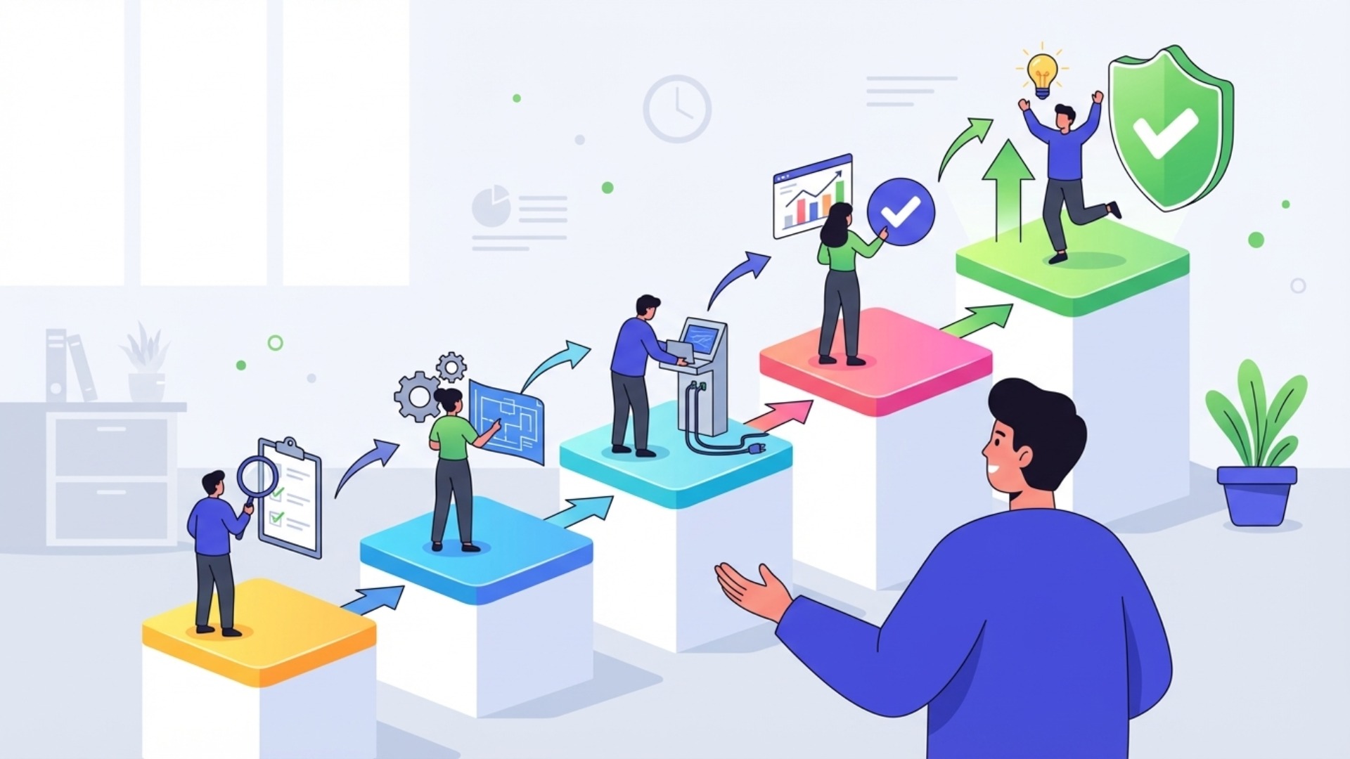 業務効率化を成功に導くための5ステップ