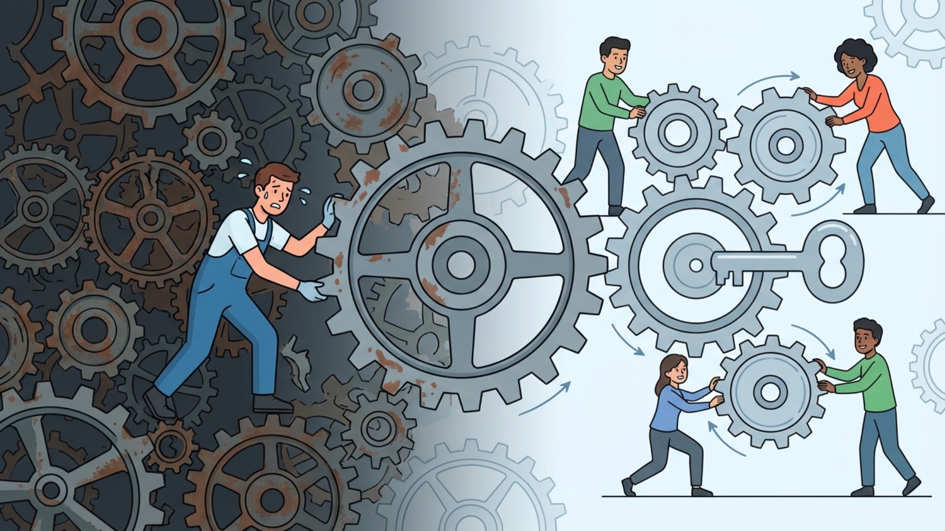 属人化の解消が平準化成功のカギ